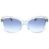Rodenstock Damen-Sonnenbrille R3323 B aus Acetat in Transparent-Blau