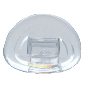 Brillenpad / Nasenpad Silikon Klicksystem 10mm dreieckig