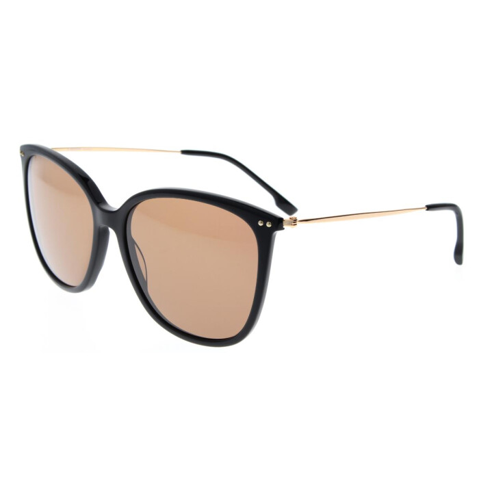 Rodenstock Damen-Sonnenbrille R3343 A aus Acetat in Schwarz/Gold