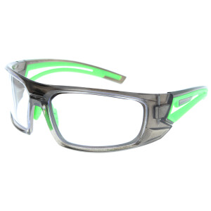 Zertifizierte sportliche Arbeitsschutzbrille FRFR 516 aus hochwertigem Polyamid mit individueller Stärke