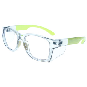 Zertifizierte klassische Arbeitsschutzbrille FRFR 519 aus hochwertigem Polyamid mit individueller Stärke