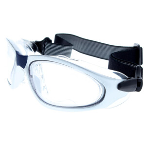 Zertifizierte Arbeitsschutzbrille AMBRIC G-RXA mit breitem Kopf-Band mit individueller Stärke