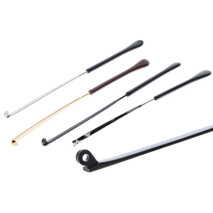 Bügelenden für Brillenbügel in verschiedenen Varianten