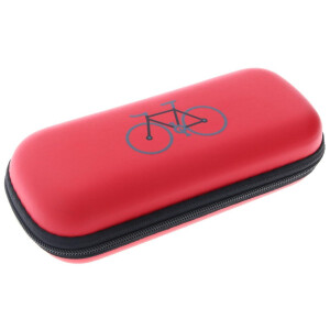 Sportliches - Brillenetui BIKE aus Kunstleder mit...