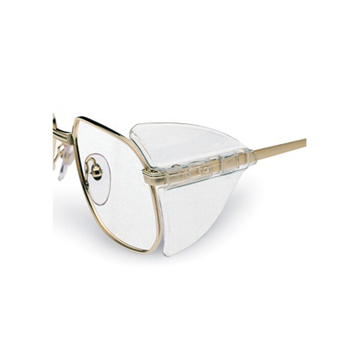 Seitenschutz aus Kunststoff (CA) in Transparent für Brillenbügel