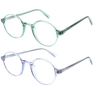 Moderne Fernbrille JOCHEN aus transparentem Kunststoff...