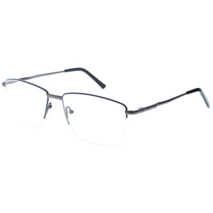 Klassische Fernbrille LUTZ aus hochwertigem Metall mit Federscharnier und individueller Sehstärke