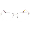 Klassische Fernbrille LUTZ aus hochwertigem Metall mit Federscharnier und individueller Sehstärke
