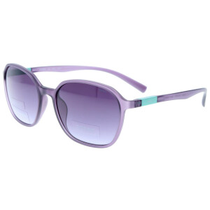 Stylische Esprit Damen - Sonnenbrille ET40058 577 in Grau/Lila mit graublauer Tönung