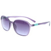Stylische Esprit Damen - Sonnenbrille ET40058 577 in Grau/Lila mit graublauer Tönung