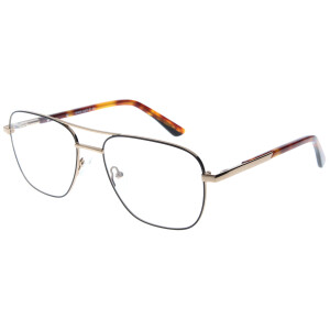 Stylische Fernbrille HARRY in Piloten-Form mit Federscharnier und individueller Sehstärke