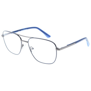 Stylische Fernbrille HARRY in Piloten-Form mit Federscharnier und individueller Sehstärke