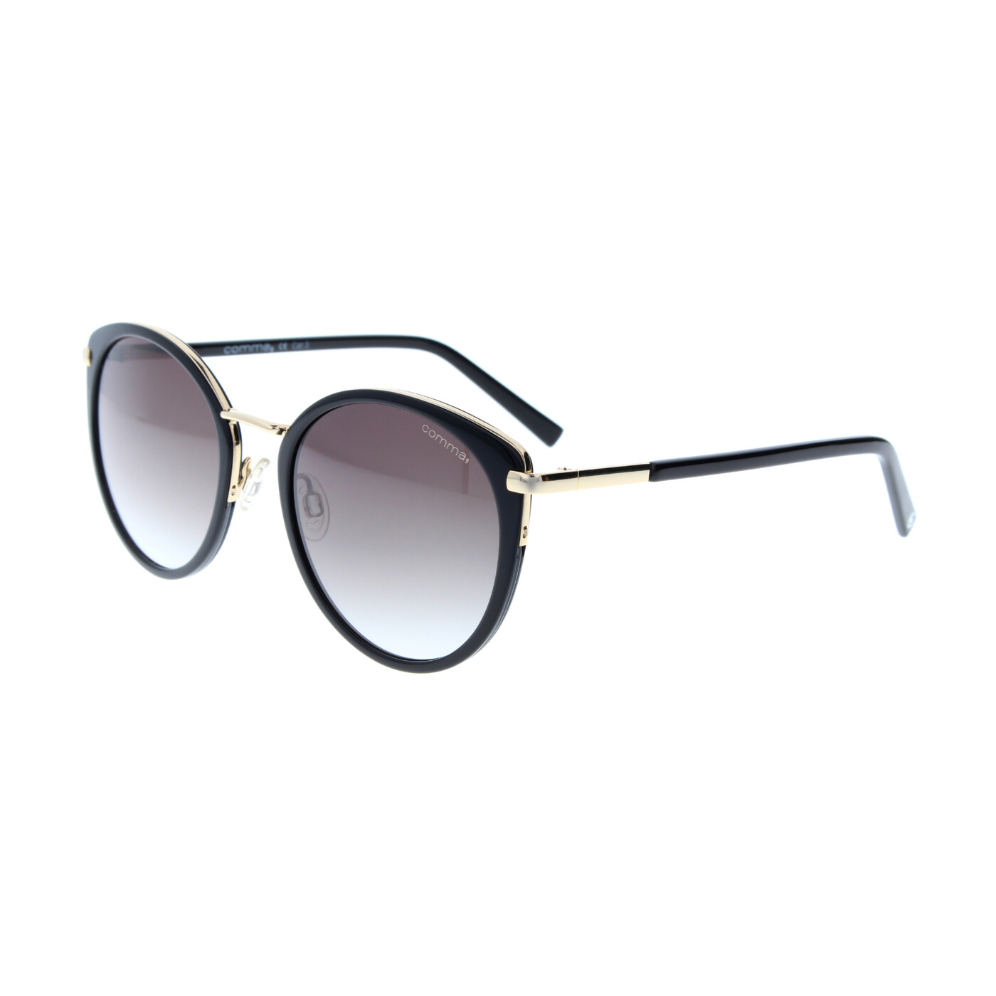 Moderne Damen-Sonnenbrille COMMA CO 77176 31 in Schwarz-Gold 