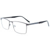Sportliche Fernbrille RASMUS aus Metall mit Federscharnier und individueller Sehstärke