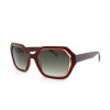 Stylische COMMA 77192 79 Sonnenbrille aus Kunststoff in Rot - Kristall Grau