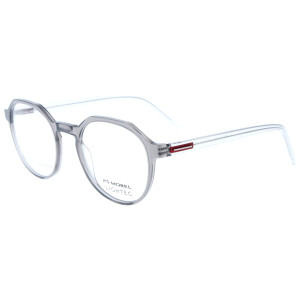 Stilvolle Kunststoff Brillenfassung LIGHTEC 30255L GR02 von Morel in Grau - Transparent