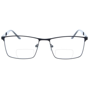Sportliche Metall-Bifokalbrille RASMUS mit Federscharnier und individueller Stärke