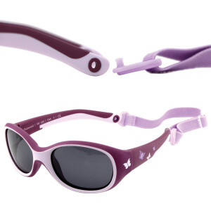 Polarisierende ACTIVE SOL BUTTERFLY Kinder-Sonnenbrille 2 - 6 Jahre