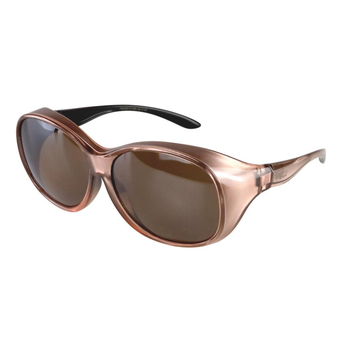 Polarisierende Überbrille / Sonnenbrille ACTIVE SOL MEGA in Champagne mit brauner Tönung