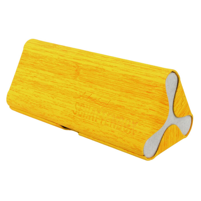Hochwertiges Hartschalen-Brillenetui ACTIVE SOL SCHATTENBOX mit Magnetverschluss in Gelb L