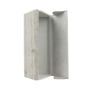 Hochwertiges Hartschalen-Brillenetui ACTIVE SOL SCHATTENBOX mit Magnetverschluss in Grau L