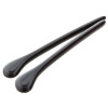Bügelenden aus Acetat für Metallfassungen 1,30 mm Dunkelbraun 75 mm