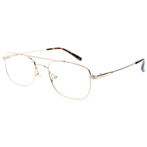 Stylische Piloten-Lesebrille JARNO aus flexiblem Memory-Titan mit individueller Sehstärke