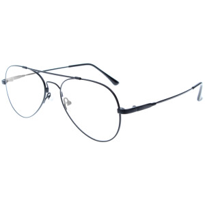 Stylische Piloten-Fernbrille WILMAR aus flexiblem Memory-Titan mit individueller Sehstärke