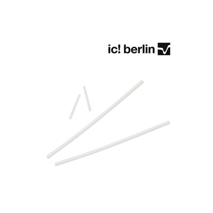 ic! berlin Schlauchset transparent - groß