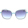 Moderne Damen - Sonnenbrille von Comma CO 77178 64 in Grau - Blau