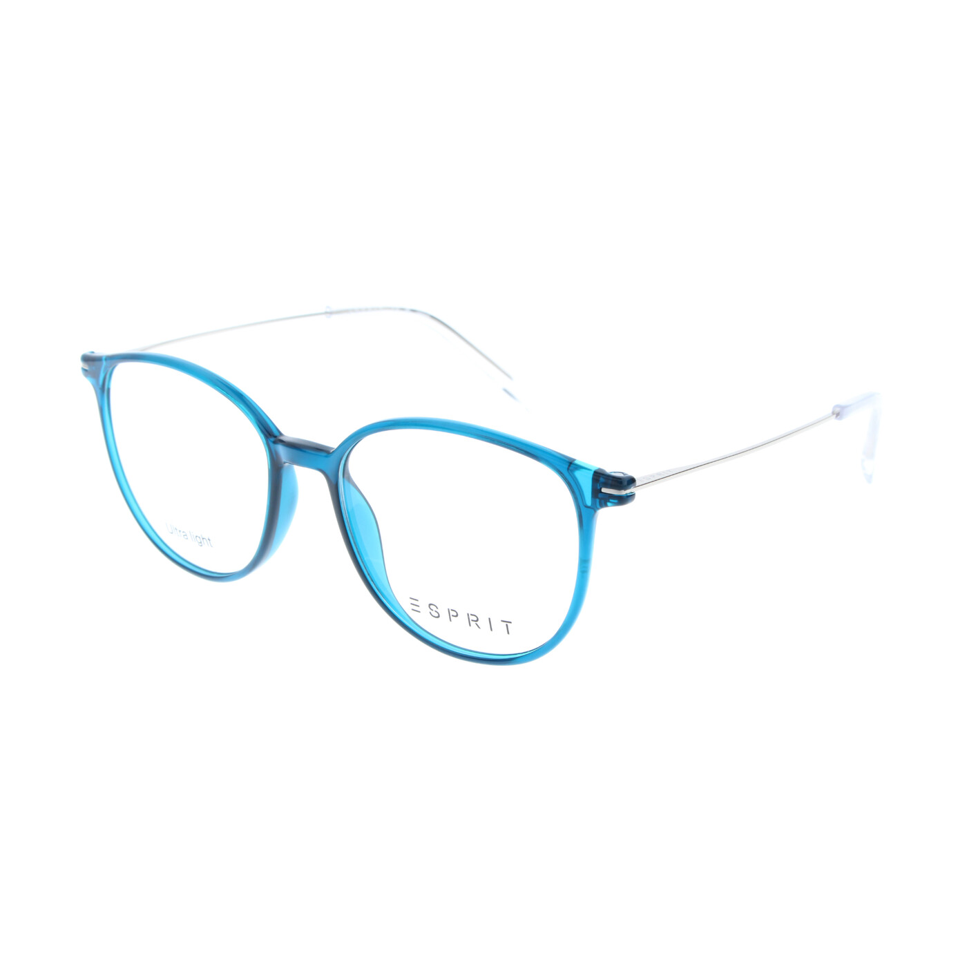 ColorGround Damen Perücke – Silberweiß Kurz Gelockt, Mit Brille & Kristallkette – Hitzebeständig