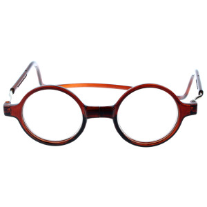 Runde Fertiglesebrille ROUNDMAG mit Magnet und...