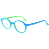 MILO & ME Kinderbrille CHARLY 85090 26 in Blau / Apfelgrün aus flexiblem Kunststoff inkl. Zubehör