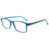 MILO & ME Jugendbrille SAM 85051 21 in Graublau / Aquamarin aus flexiblen Kunststoff + Zubehör