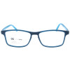 MILO & ME Jugendbrille SAM 85051 21 in Graublau / Aquamarin aus flexiblen Kunststoff + Zubehör