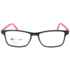 MILO & ME Kinderbrille SAM 85050 13 in Schwarz / Rot aus flexiblen Kunststoff inkl. Zubehör
