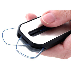 Handlicher Zwicker mit praktischem Etui in Stärke...