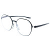 Filigrane Lesebrille AURORA mit einfacher Entspiegelung und Blaulichtfilter in Schwarz + 1,00 dpt