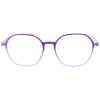 Filigrane Lesebrille AURORA mit einfacher Entspiegelung und Blaulichtfilter in Violett + 1,50 dpt