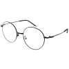 Stylische Cateye-Fernbrille RITA aus schwarz-goldenem Metall mit Federscharnier und individueller Sehstärke
