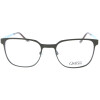 Moderne Vollrand - Brillenfassung von Oxibis PN2 C4 aus Metall in Braun / Blau