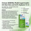 Omisan SODYAL PLUS Augentropfen mit Aloe Vera und 0,3% Hyaluron 10 ml