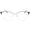 Auffällige Bifokalbrille DORIS aus hochwertigem Metall mit individueller Sehstärke