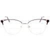 Auffällige Bifokalbrille DORIS aus hochwertigem Metall mit individueller Sehstärke
