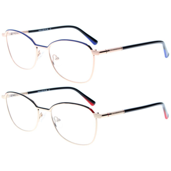 Elegante Damen - Lesebrille ILSE mit farblichen Highlights mit individueller Sehstärke