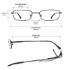 Zeitlose Lesebrille RSPECXS METAL-CLIP in Schwarz mit praktischen Befestigungsclip