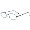 Zeitlose Lesebrille RSPECXS METAL-CLIP in Schwarz mit praktischen Befestigungsclip + 2,50 dpt