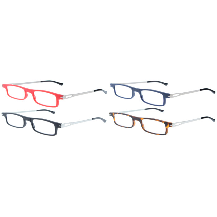Schmale Lesebrille RSPECXS SLIDE READER inklusive Etui mit Schiebemechanismus