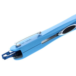 Praktische Lesebrille I-MAG MINI mit Metall-Etui in 5 Farben Blau +2,00 dpt