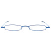 Praktische Lesebrille I-MAG MINI mit Metall-Etui in 5 Farben Blau +2,00 dpt